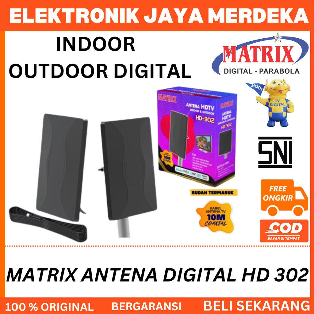 ANTENA DIGITAL MATRIX//ANTENA TV DIGITAL HD 302