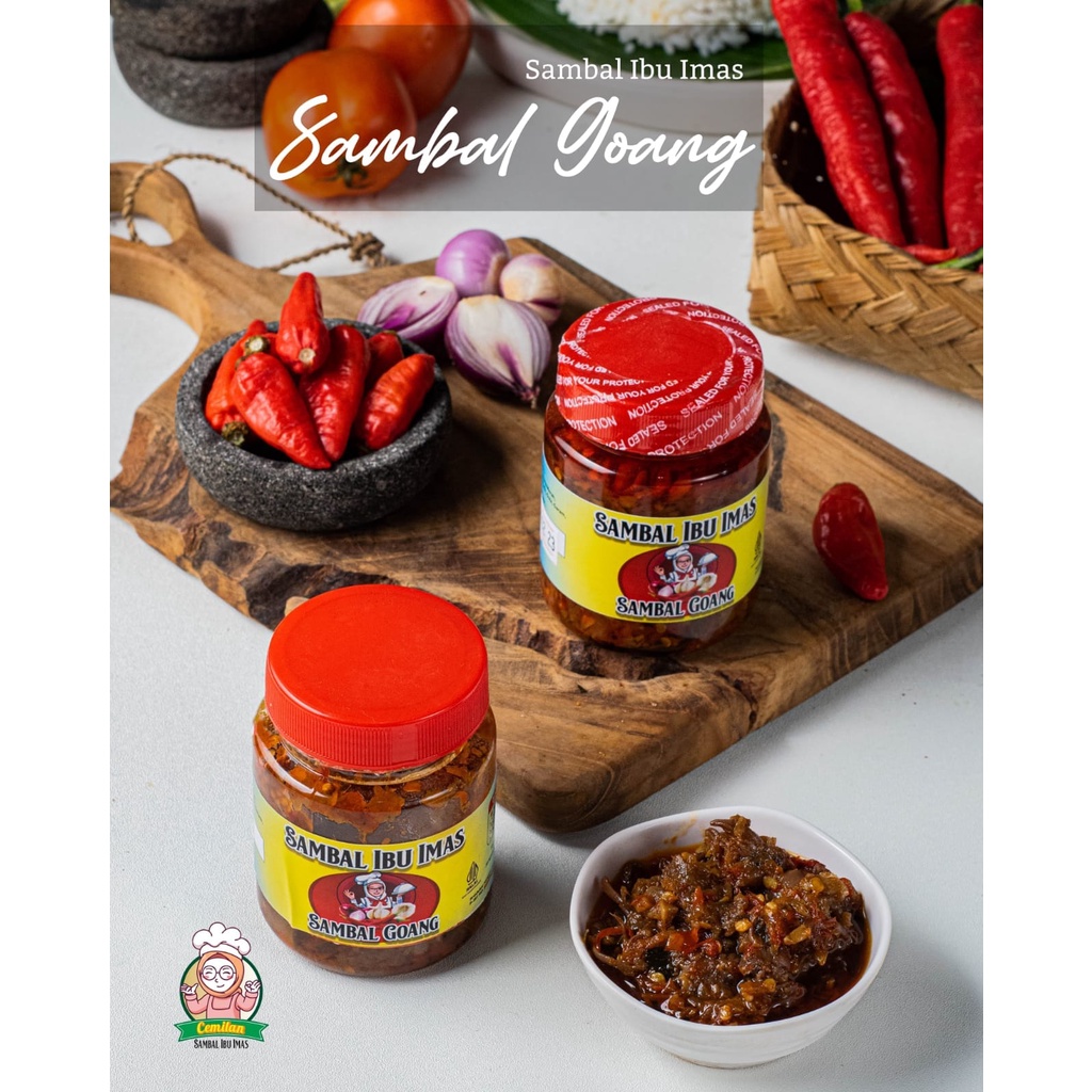 

Sambal Goang Bu Imas 200gr Pedas Dan Gurih Termurah
