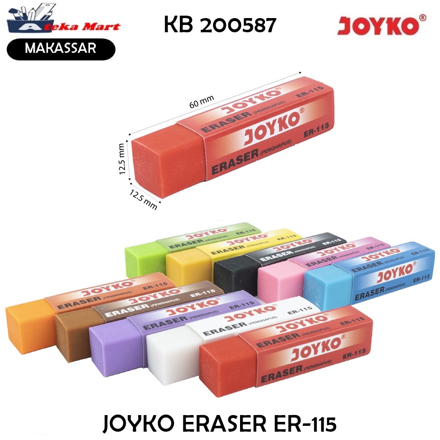 

[PCS] JOYKO ERASER ER-115 PENGHAPUS