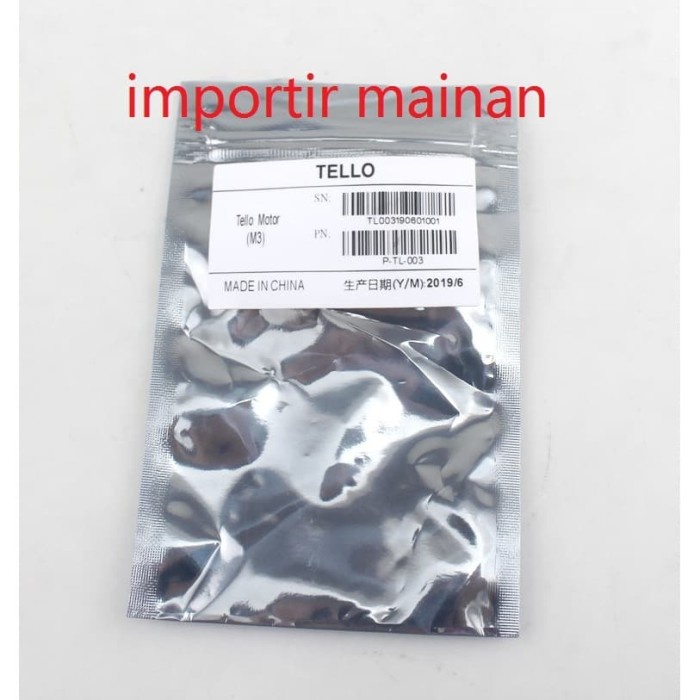 Dinamo Ccw M3 Dji Tello Kabel Hitam Putih Belakang Kiri Motor Tello #Original