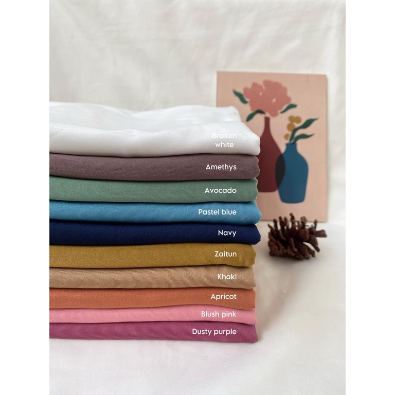 Pashmina Kaos Jersey Premium / Pashmina Jersey