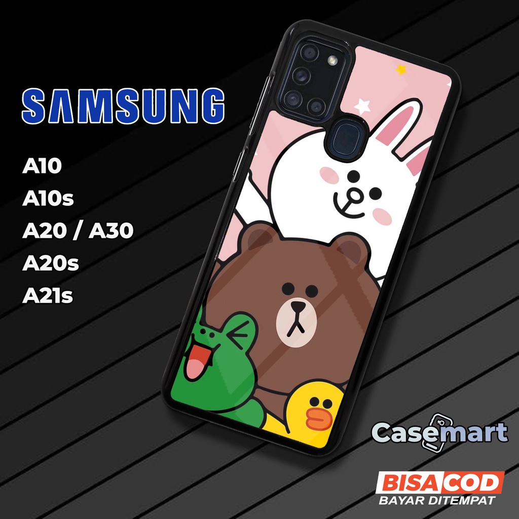 Case Samsung A10 A10S A20 A30 A20S A21S [LN01] Casing Hp Samsung A10 A10S A20 A30 A20S A21S CASEMART