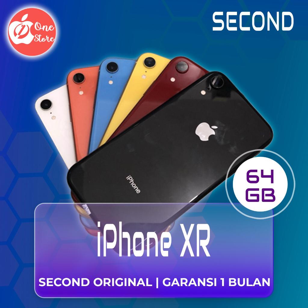 Iphone Second XR 64 GB Garansi
