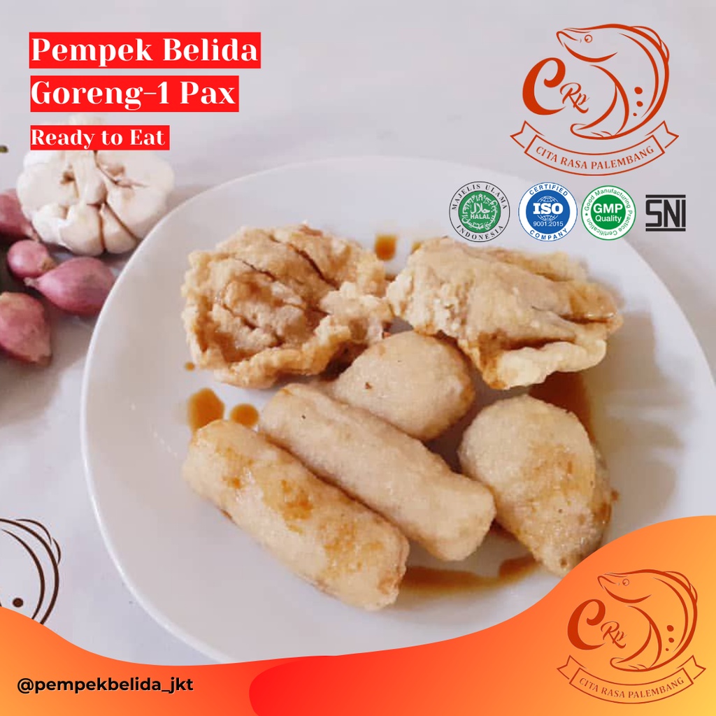 

Ready To Eat - Pempek Belida Goreng Siap Makan 1 PAX | Cemilan Oleh Oleh Asli Palembang Pempek CRP