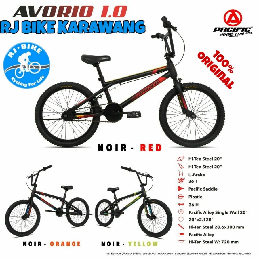 SEPEDA ANAK BMX 20INCH PACIFIC AVORIO 1.0