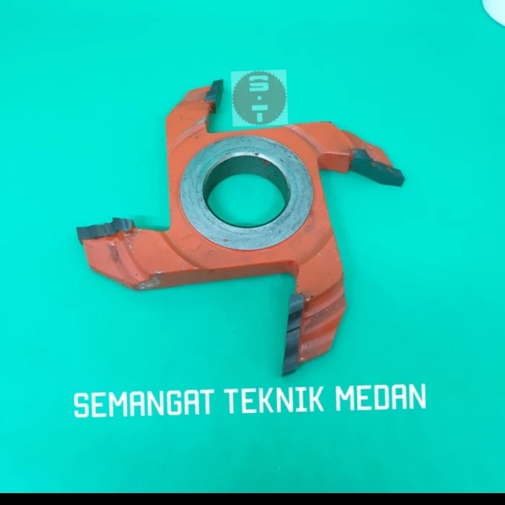 MATA PISAU PROFIL ROUTER DUDUK ALUR BUNGA PANJANG SPINDLE KAYU ATAS