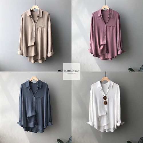 MALIKA BLOUSE / ATASAN KEKINIAN / KEMEJA KASUAL / KOREAN STYLE