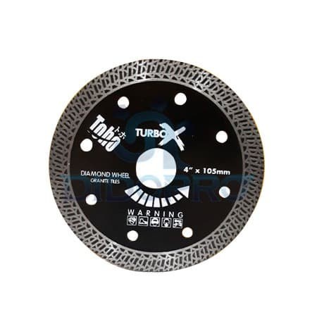 Diamond Wheel TURBO X TOHO 4&quot; - Mata Potong Keramik Granit Marmer