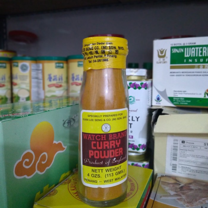 

[bisa Cod] Curry Powder Watch Brand/ Bubuk Kari 400gr Penang- Malaysia