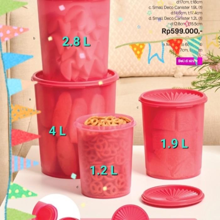 Deco Canister Set Tupperware