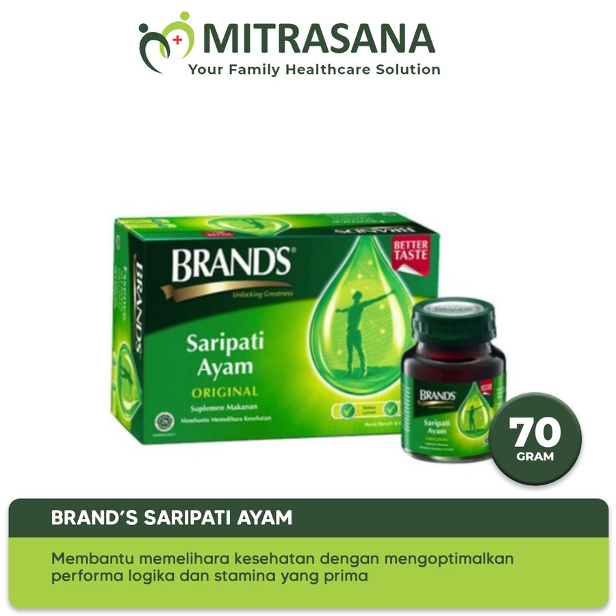 

Brand's Essence - Sari Pati Ayam ( 6 x 70 gr )
