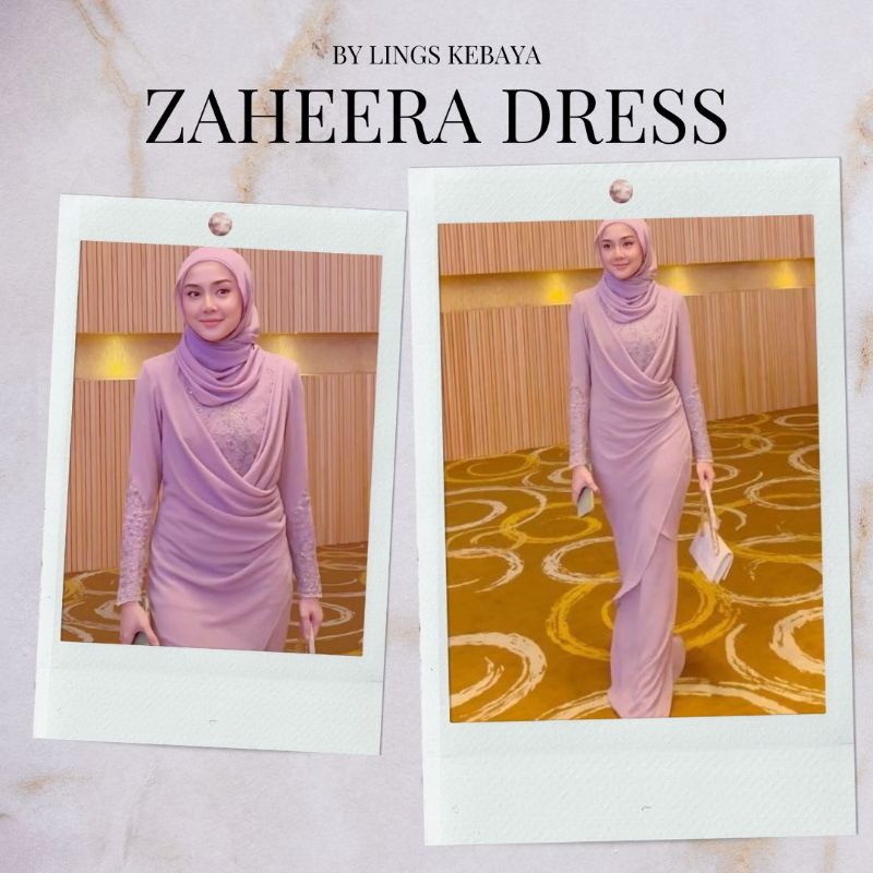 Bridesmaid Dress Kondangan Muslim / Sage Green Pink Rosegold Nude Milo