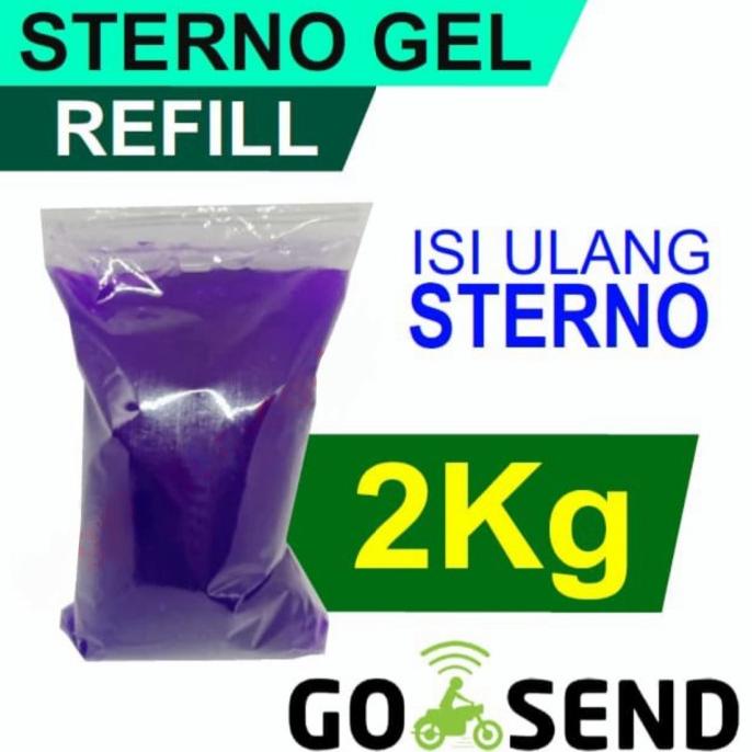 TERBARU REFILL STERNO ISI ULANG GEL JELLY KOMPOR STERNO 2KG