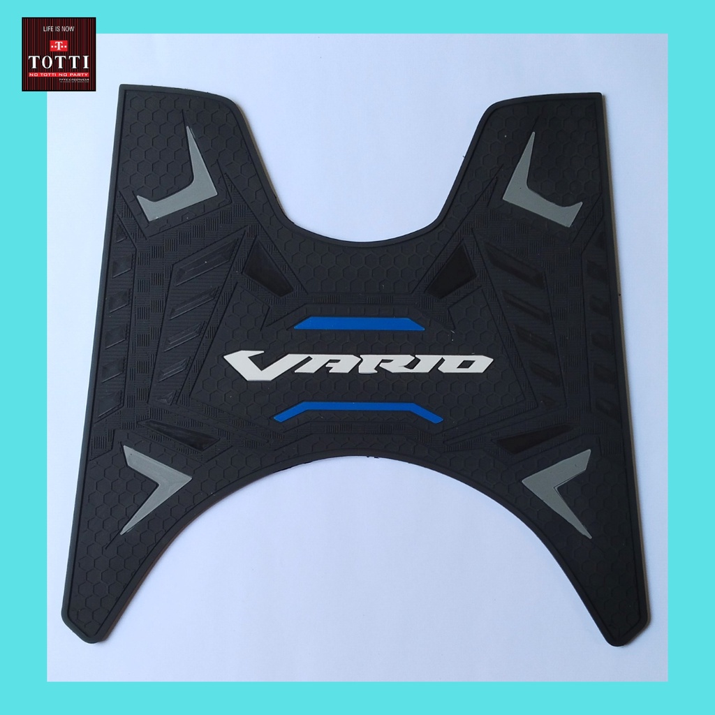 Karpet Motor Honda Vario 125 bahan karet Alas Kaki Pijakan