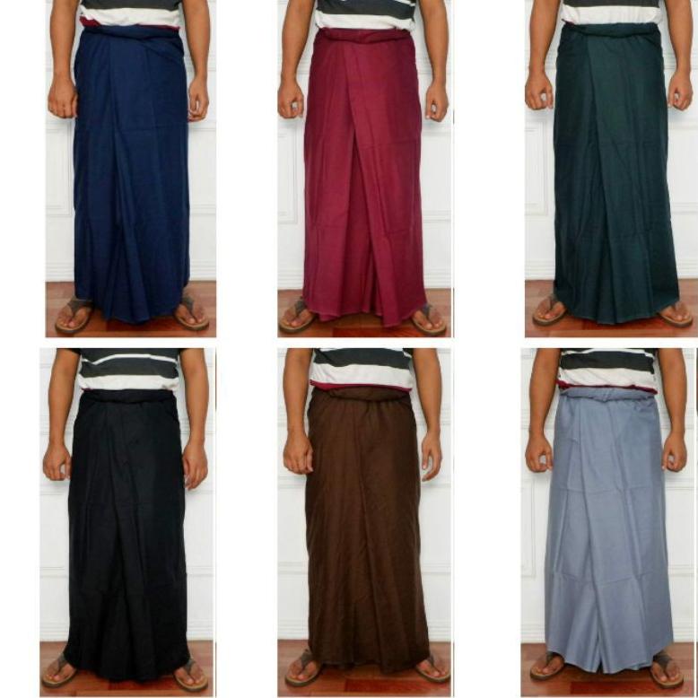 MURAH polos pria dewasa bahan santung murah