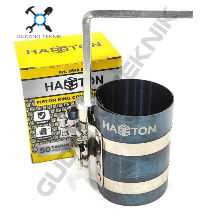 Kunci Ring Piston Compressor 3&quot; 2840-020 HASSTON PROHEX / Alat Bantu Pasang Ring Piston Seker Seher 4&quot; 2840-021 3 4 Inch