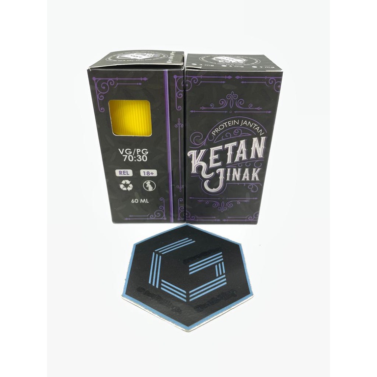 Liquid Ketan Jinak Ketan Hitam + Santan 60ML by Koko Sarang Vape Vapor