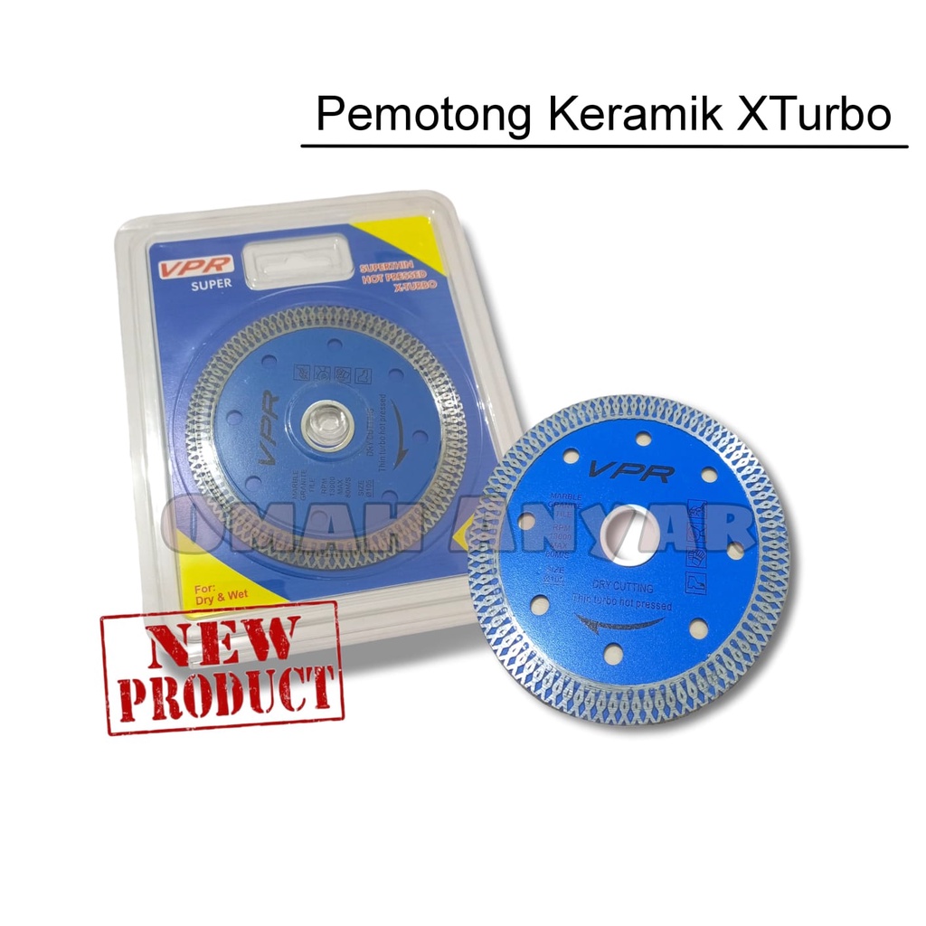 Diamond Wheel Turbo Mata Gerinda Pemotong Keramik VPR