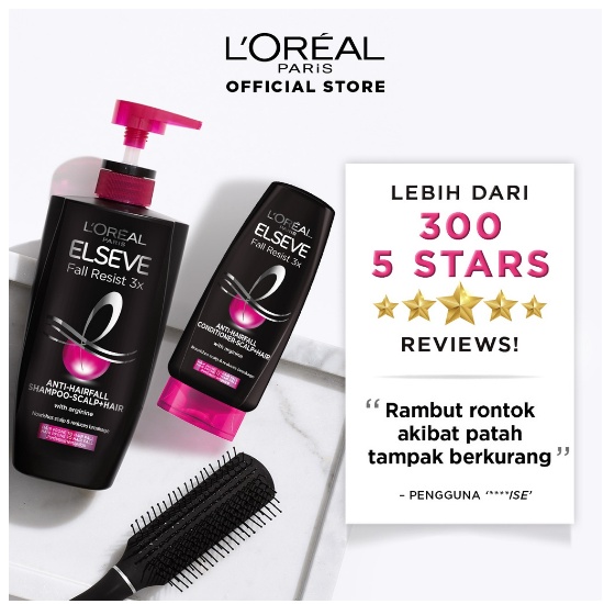 L'Oreal Paris Fall Resist 3x SERIES - 170ml - Hair Care Perawatan Rambut Rontok Loreal