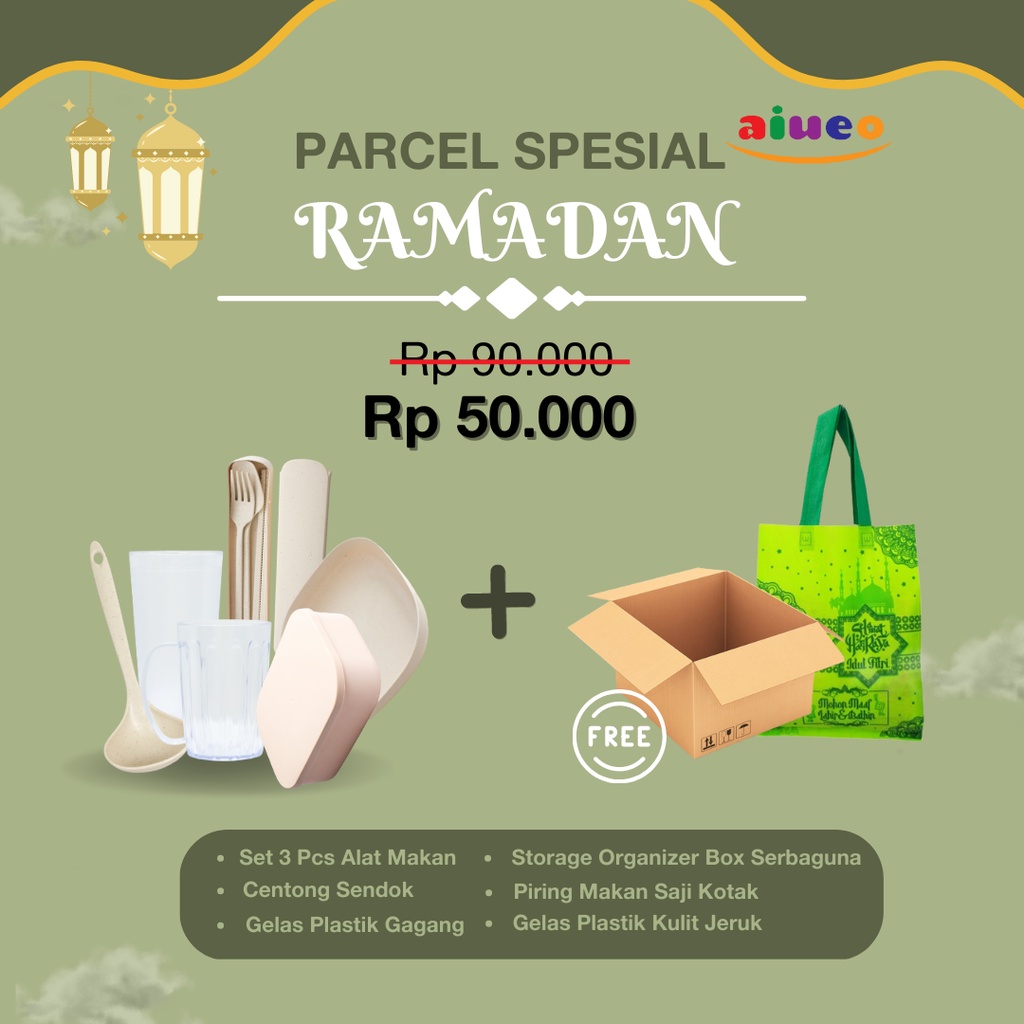 PAKET PARCEL HAMPERS SPESIAL RAMADAN IDUL FITRI HOME LIVING 1