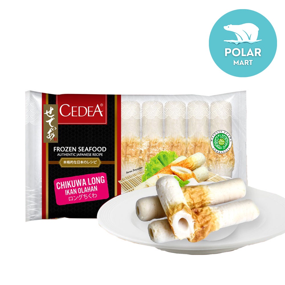 Cedea Chikuwa Long Ikan Olahan 480 Gram (FROZEN FOOD BANDUNG)