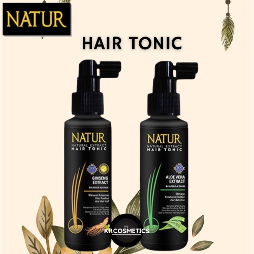 Natur Hair Tonic aloevera ginseng 90ml