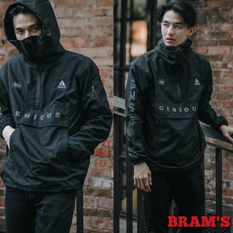 LANGSUNG KIRIM Jaket pria IKC 002 distro cbr Bandung hoodie dua sisi bolak balik keren grosir jaket 