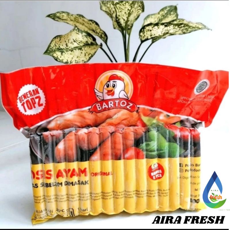 

Bartoz Sosis Ayam isi 40 Batang 1kg