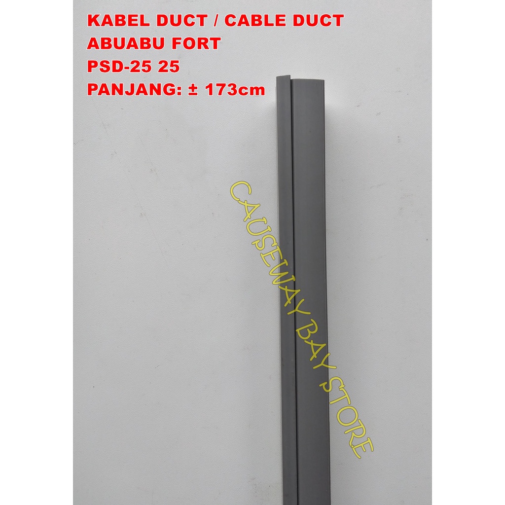 KABEL DUCT/CABLE DUCT ABUABU PSD-25x25 FORT