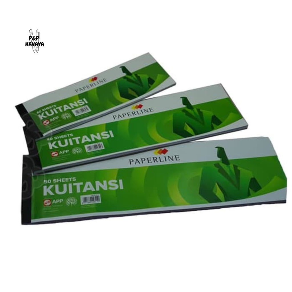 

Buku kwitansi paperline kuitansi Besar / sedang / kecil (1pcs)