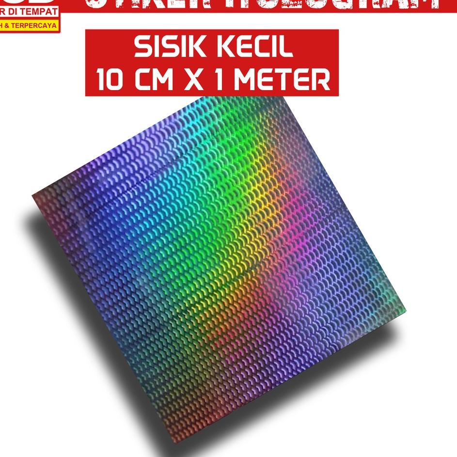 Diskon Khusus Sticker Hologram Sisik Kecil Stiker Metal Jig Lure