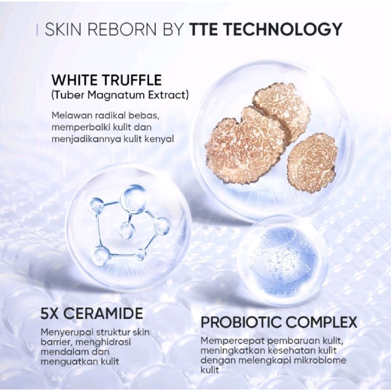 SKINTIFIC TRUFFLE BIOME SKIN REBORN CREAM GEL MOISTURIZER 30 GRAM