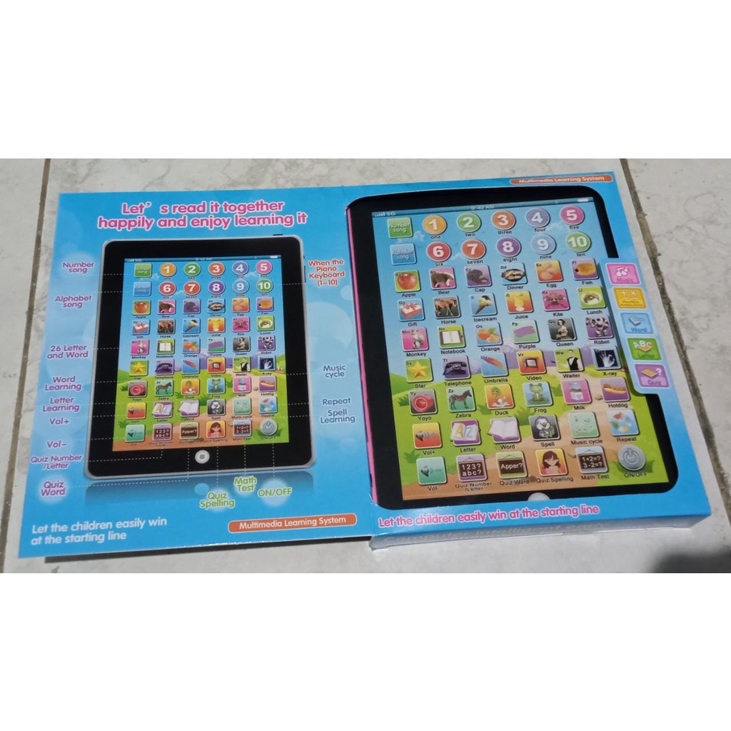 TABLET Mainan Anak Edukatif Playpad Mini