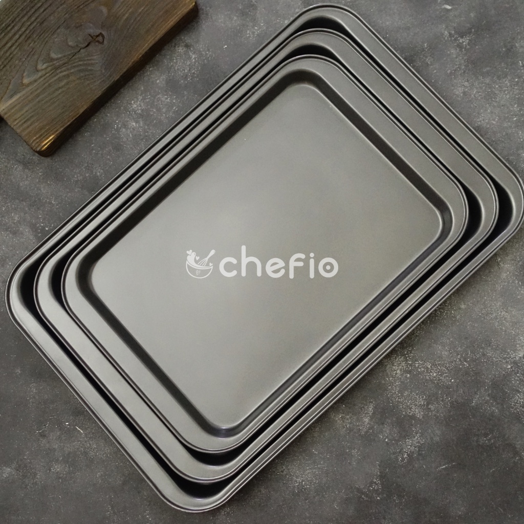 Loyang Persegi Panjang Ceper/ Baking Tray / Loyang Kue Kering / Nampan