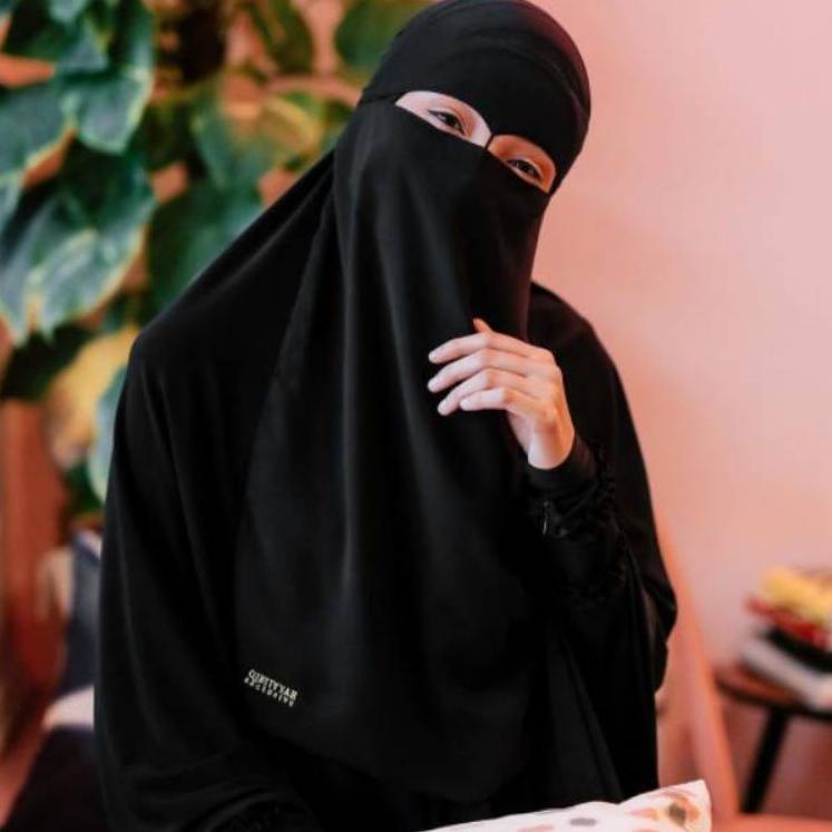 BELANJA MURMER R91 Niqab Cadar Elang Nose String Niqob ャ