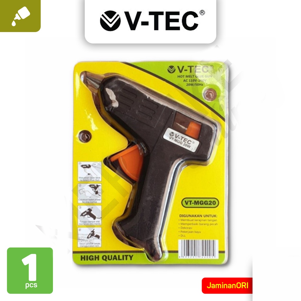 

Glue Gun / Lem Tembak V-TEC MGG20 / 20 Watt