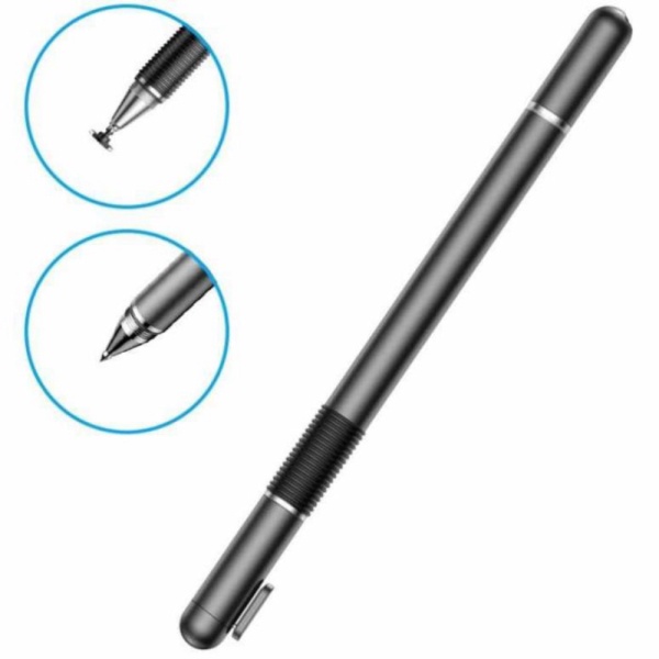 

Unik Baseus 2 in 1 Capacitive Touch Screen Stylus Pen Aluminium - ACPCL-01 Murah