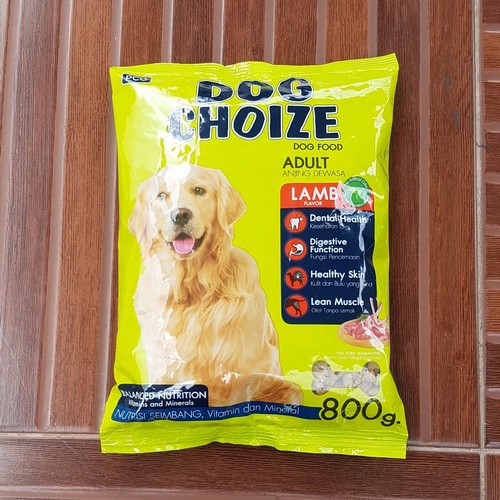 Dog Choize Lamb Adult 800gr / Dog Choize 800gr -Makanan Anjing