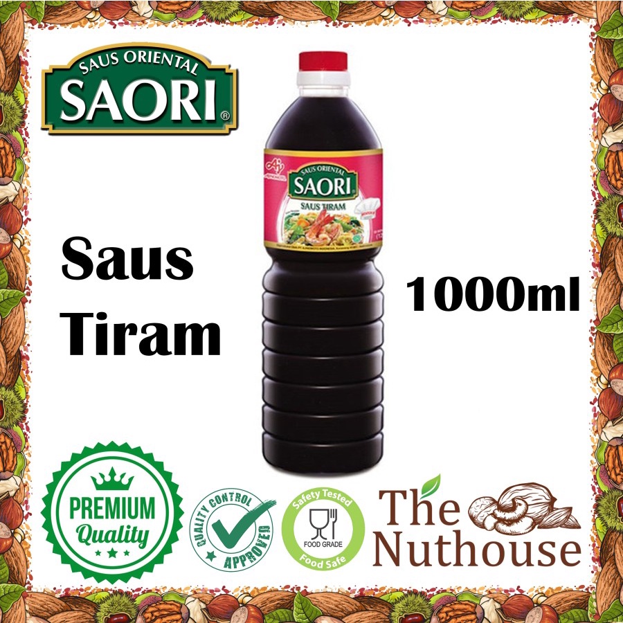 SAORI Oyster Sauce / Saus Tiram Kemasan Botol 1L / 1000ml