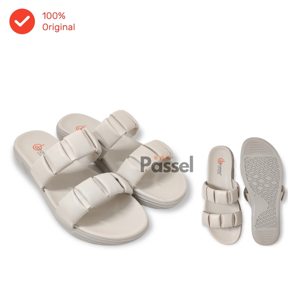 Donatello Sz. 36-40 Sandal Slip On Wanita Kasual | RI613103 / RI613104