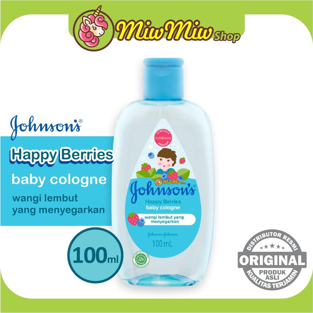 JOHNSON'S Baby Cologne - Parfum Bayi - Minyak Wangi Bayi Johnson