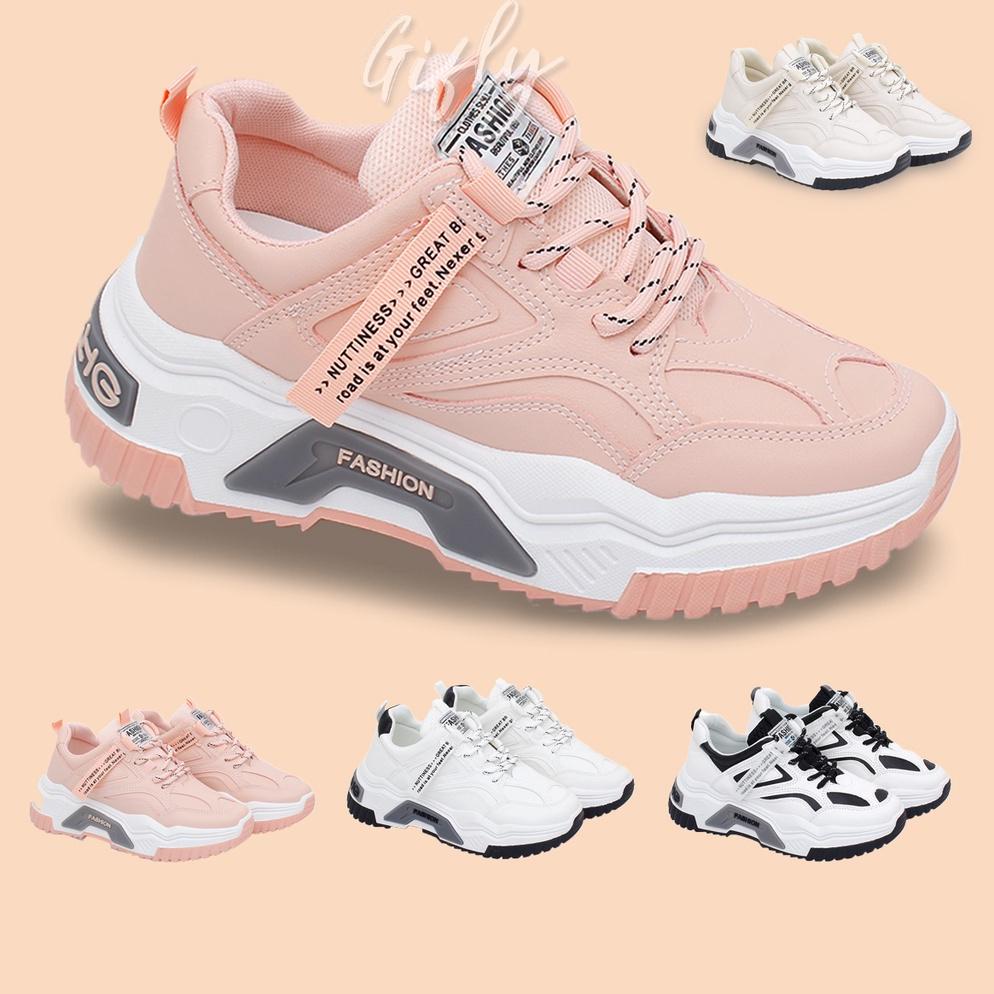 BIG SALE GIFLY Tryas Sepatu Import Sneakers Korea Wanita TH1618-10