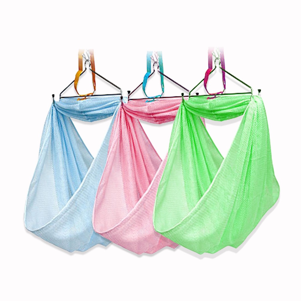 Ayunan Bayi Ayunan Gantung Per 2 Plus Kelambu Joeyi Ayunku