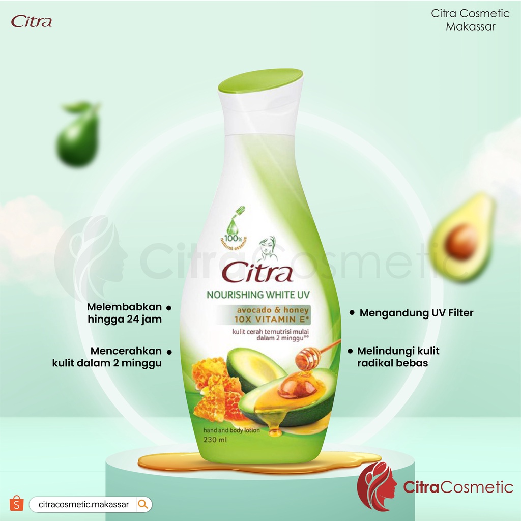 Citra Hbl Nourish White UV 210 Ml