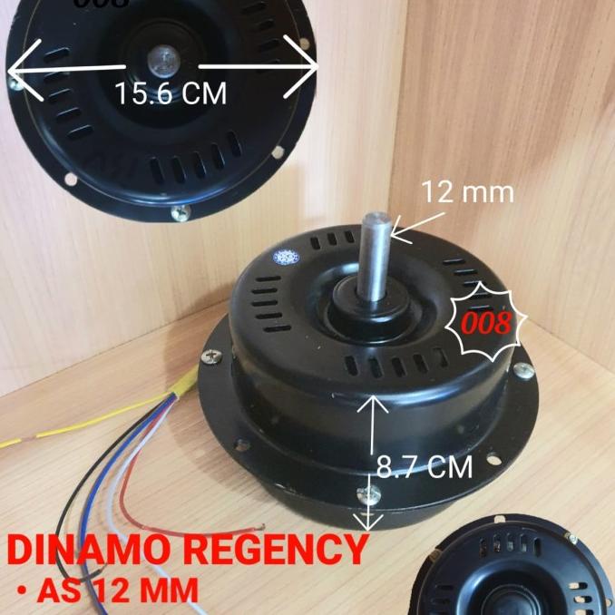 ] Dinamo kipas angin regency as 12 mm