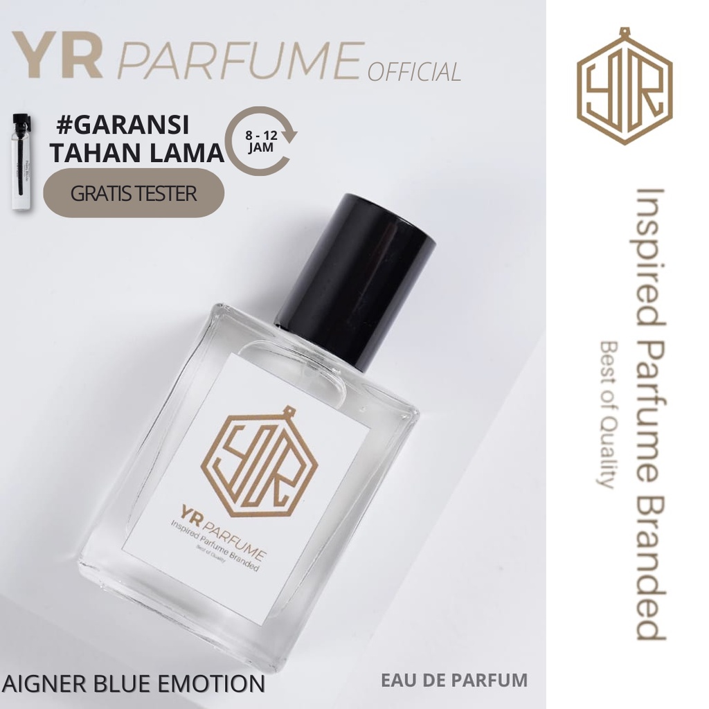 Parfum Aigner Blue Emotion 35ml// Parfum pria tahan lama