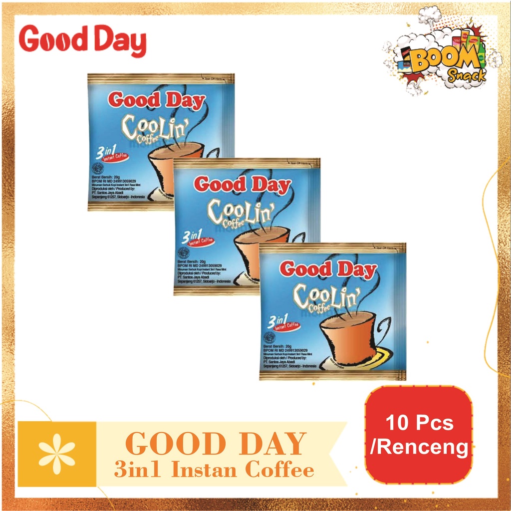 Good Day 3in1 Coffee Instan isi 10pcs