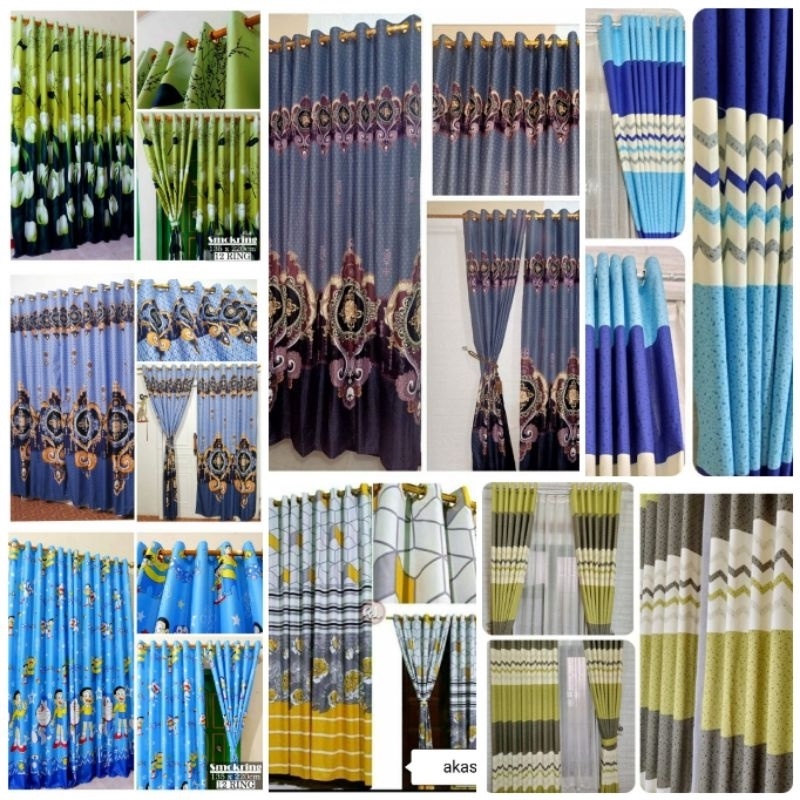 Gorden Smokring 12 lubang Uk 120cm x 220cm