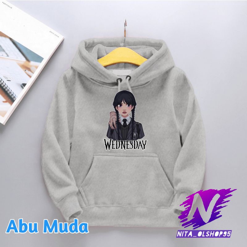 hoodie anak wednesday