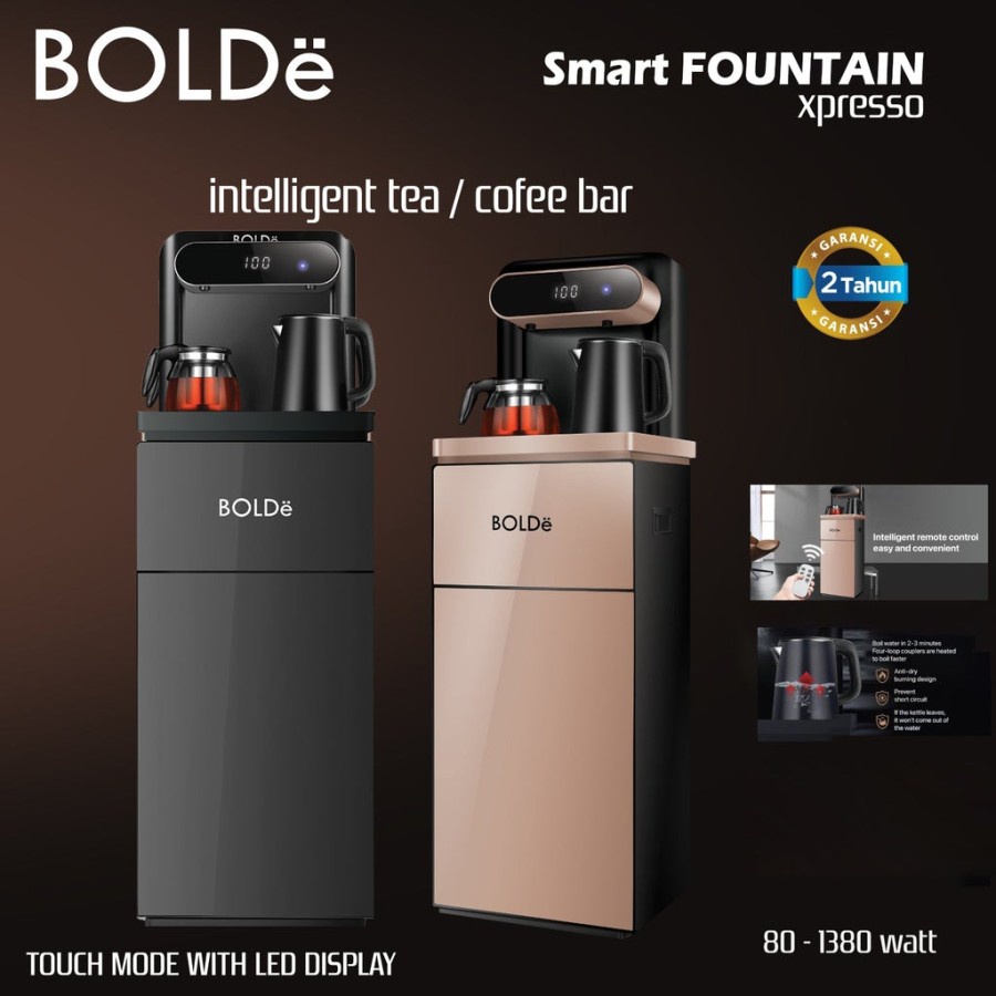 Dispenser Espresso Bolde Smart Fountain Xpresso Galon Bawah Coffee Bar Dispenser Kopi Smart Water Dispenser